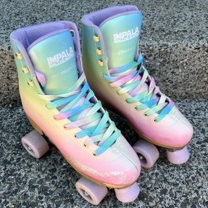 impala pastel fade roller skates